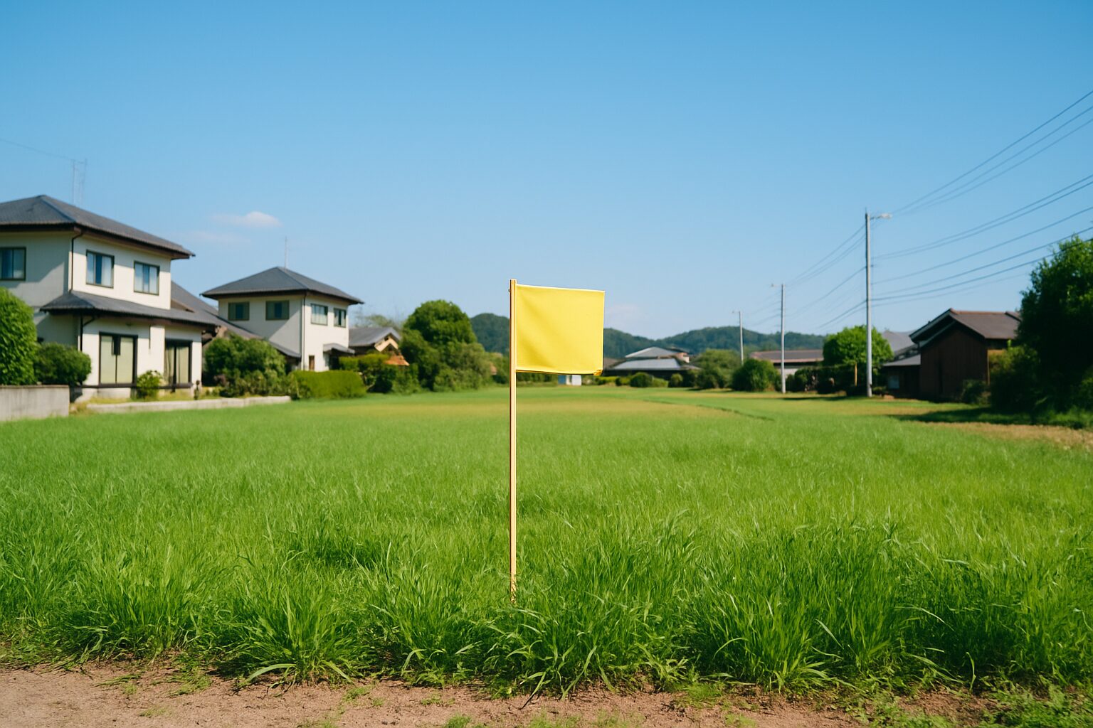 農地売却検討 田畑と看板