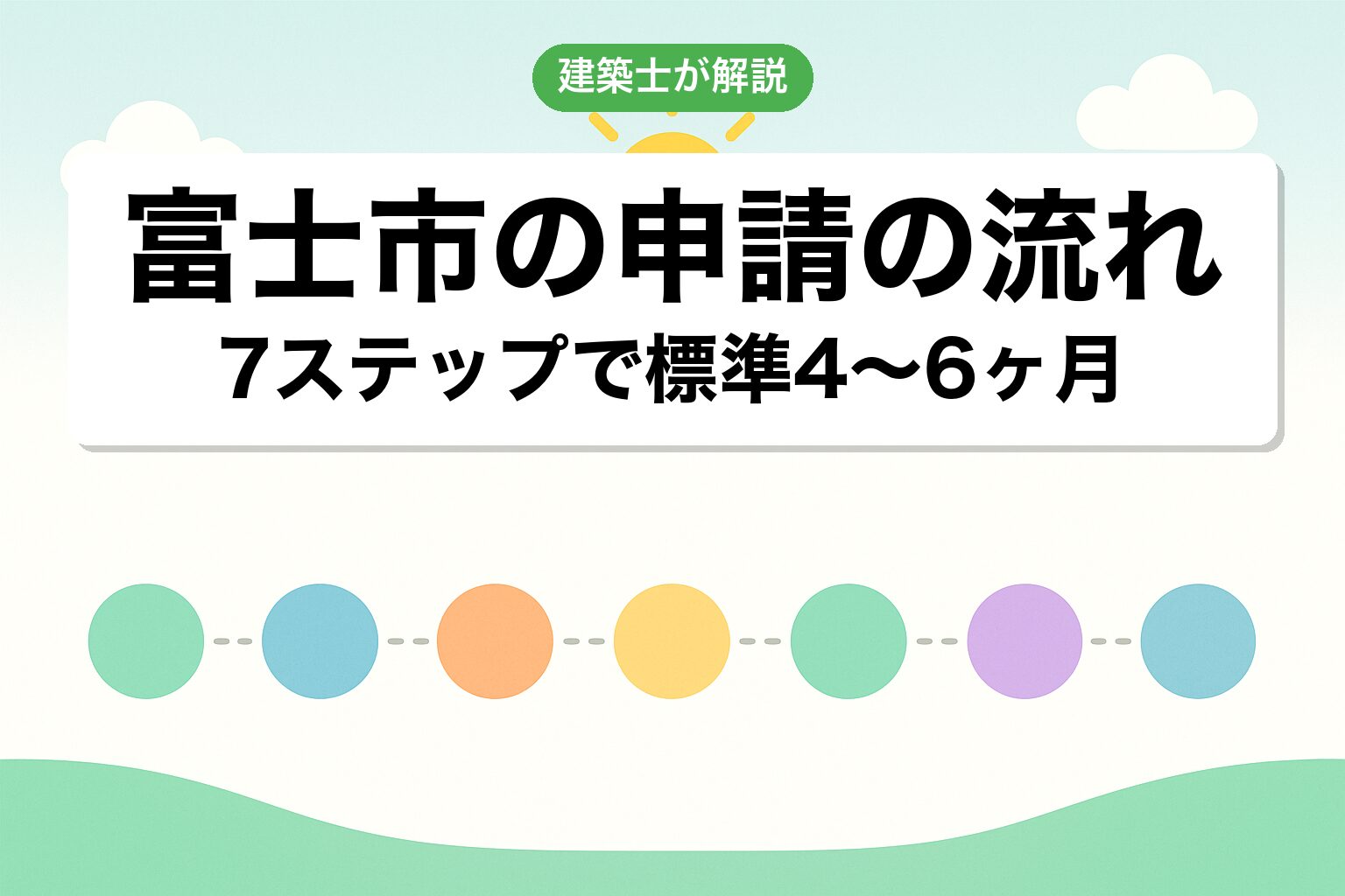 富士市役所での申請の流れ7ステップを建築士が解説