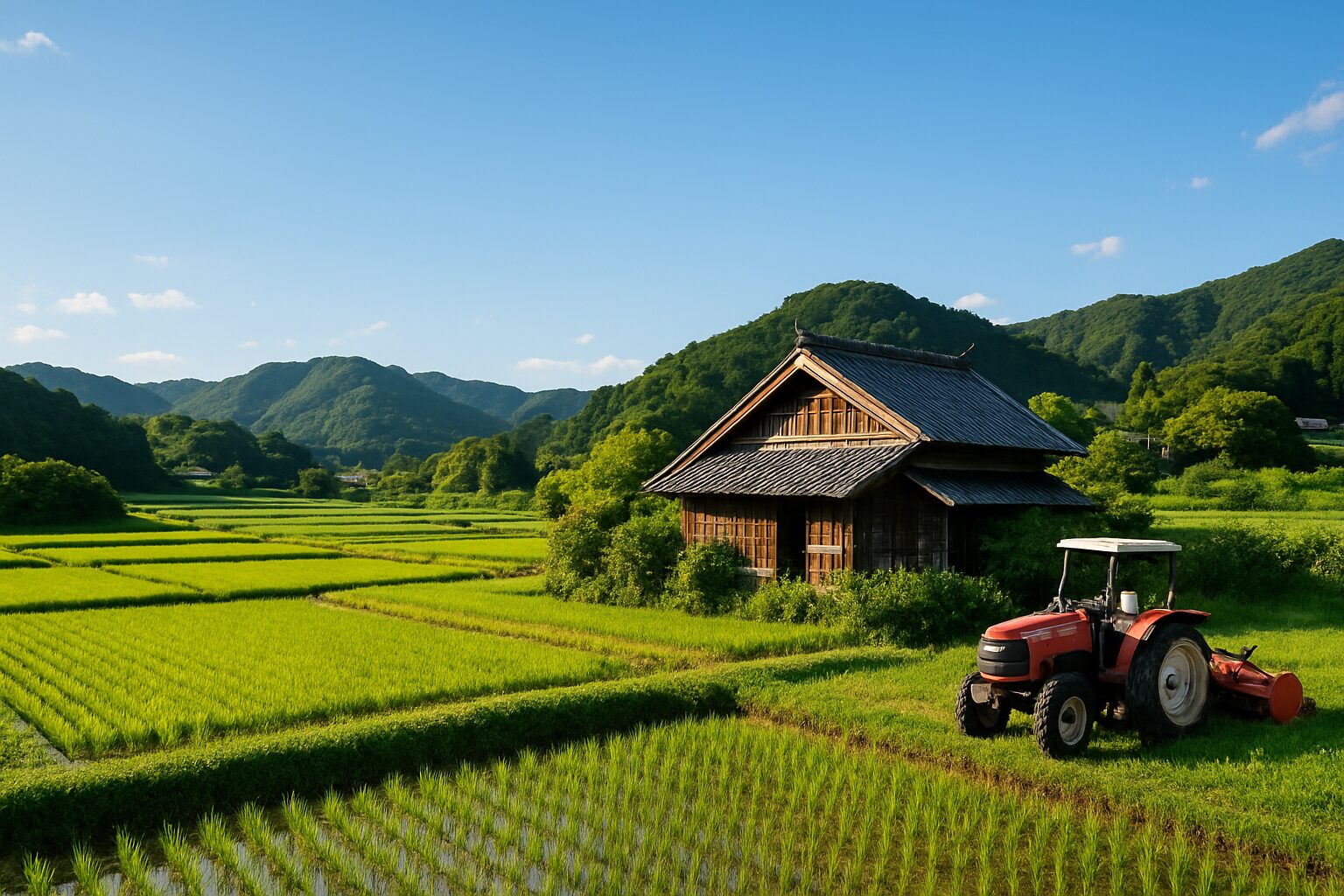 青地内の農地の特徴