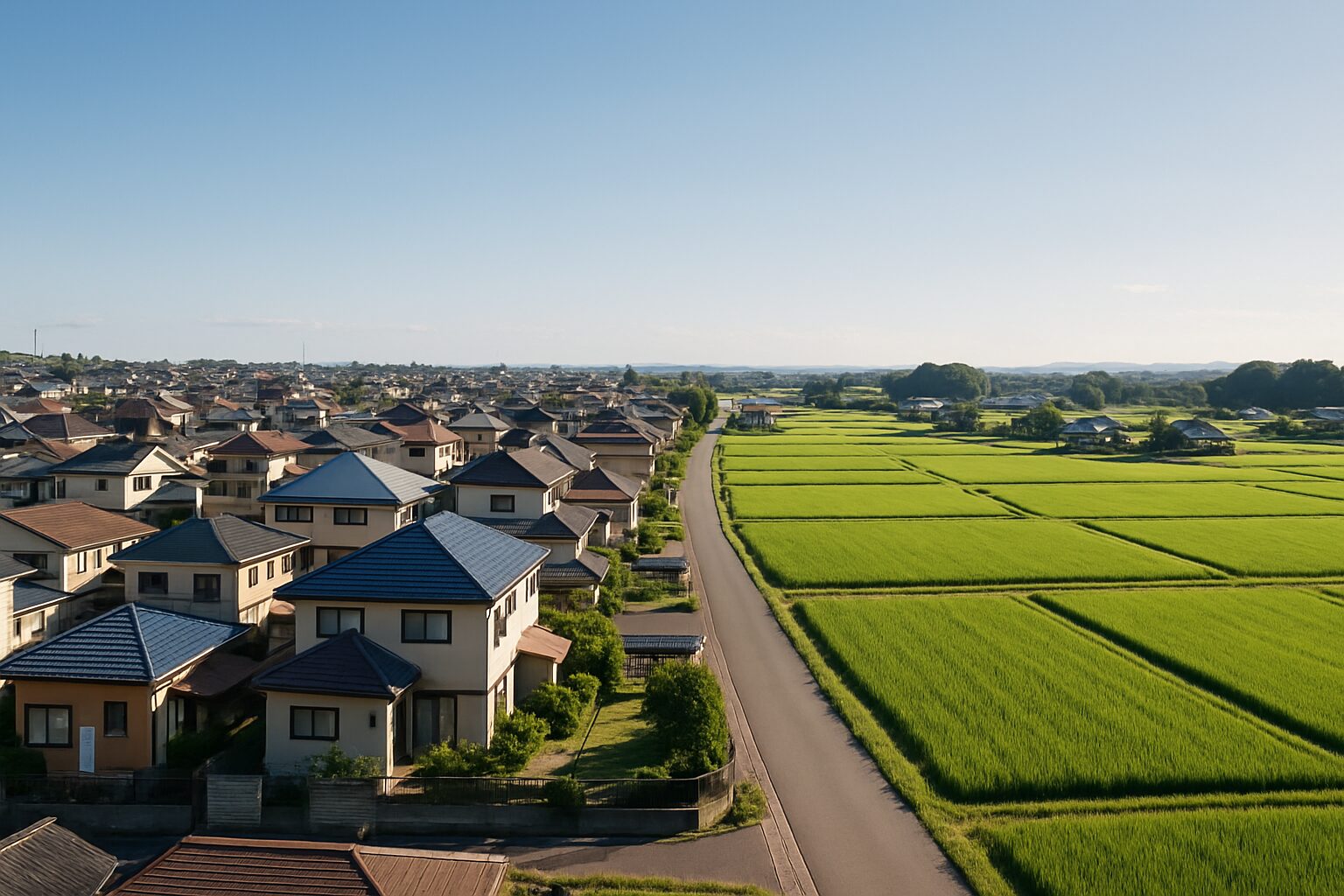 都市計画区域内と区域外の違い
