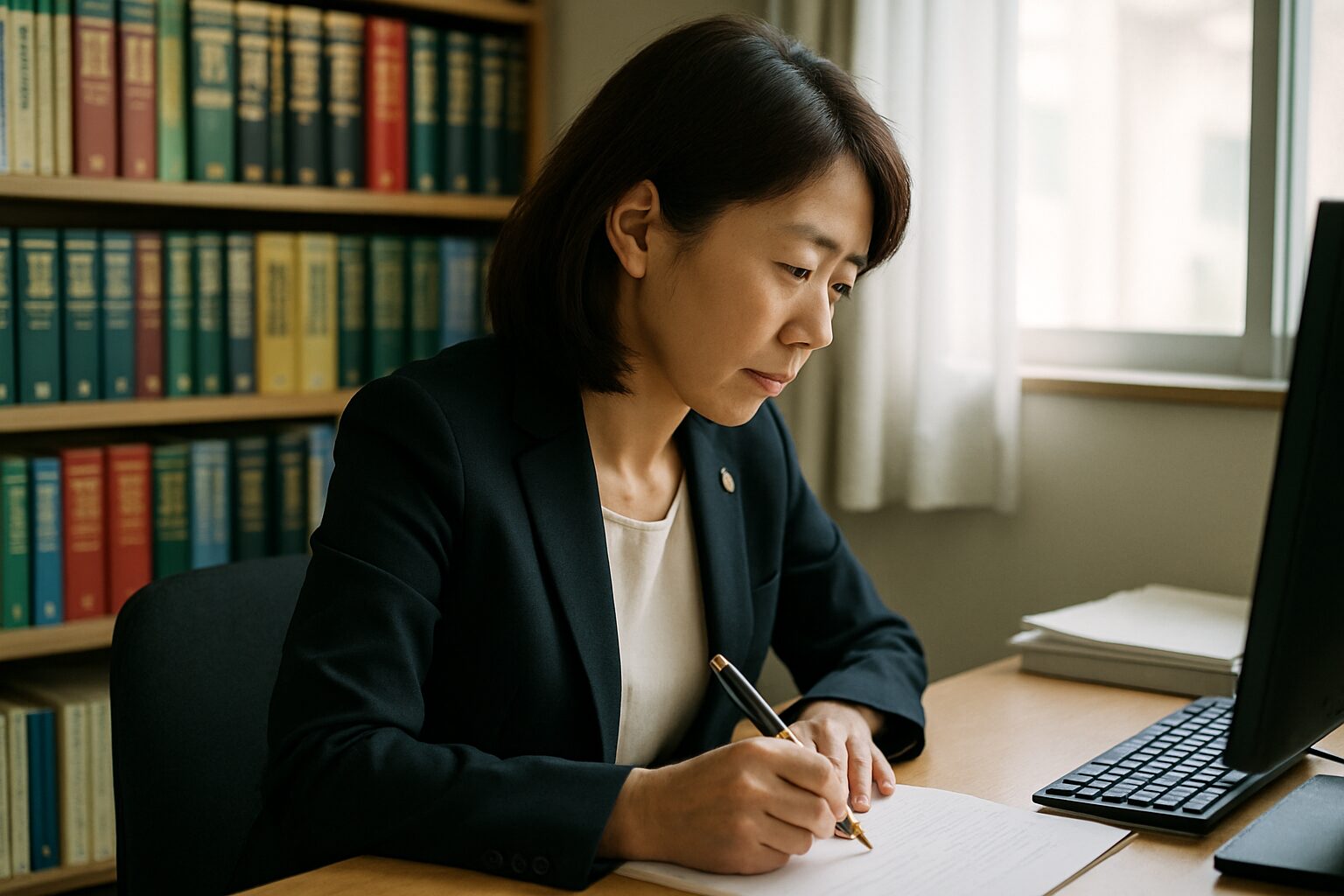 信頼できる行政書士事務所のオフィス