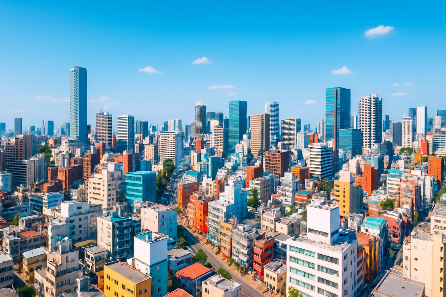 日本の都市部 三大都市圏