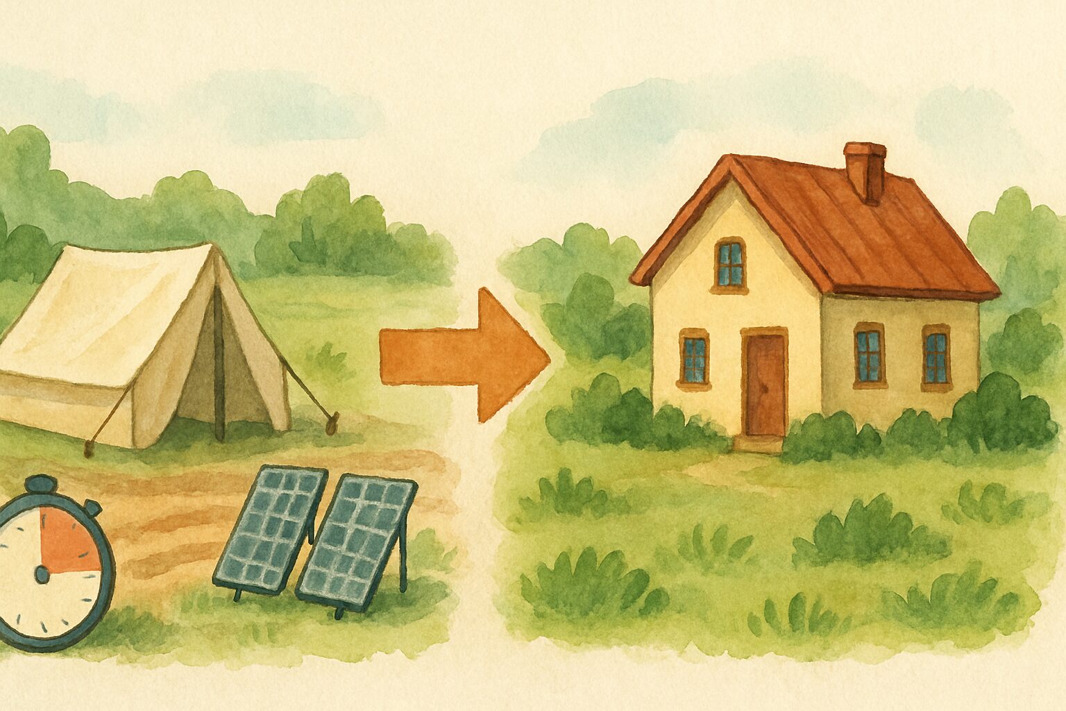 一時転用と本転用の期間比較