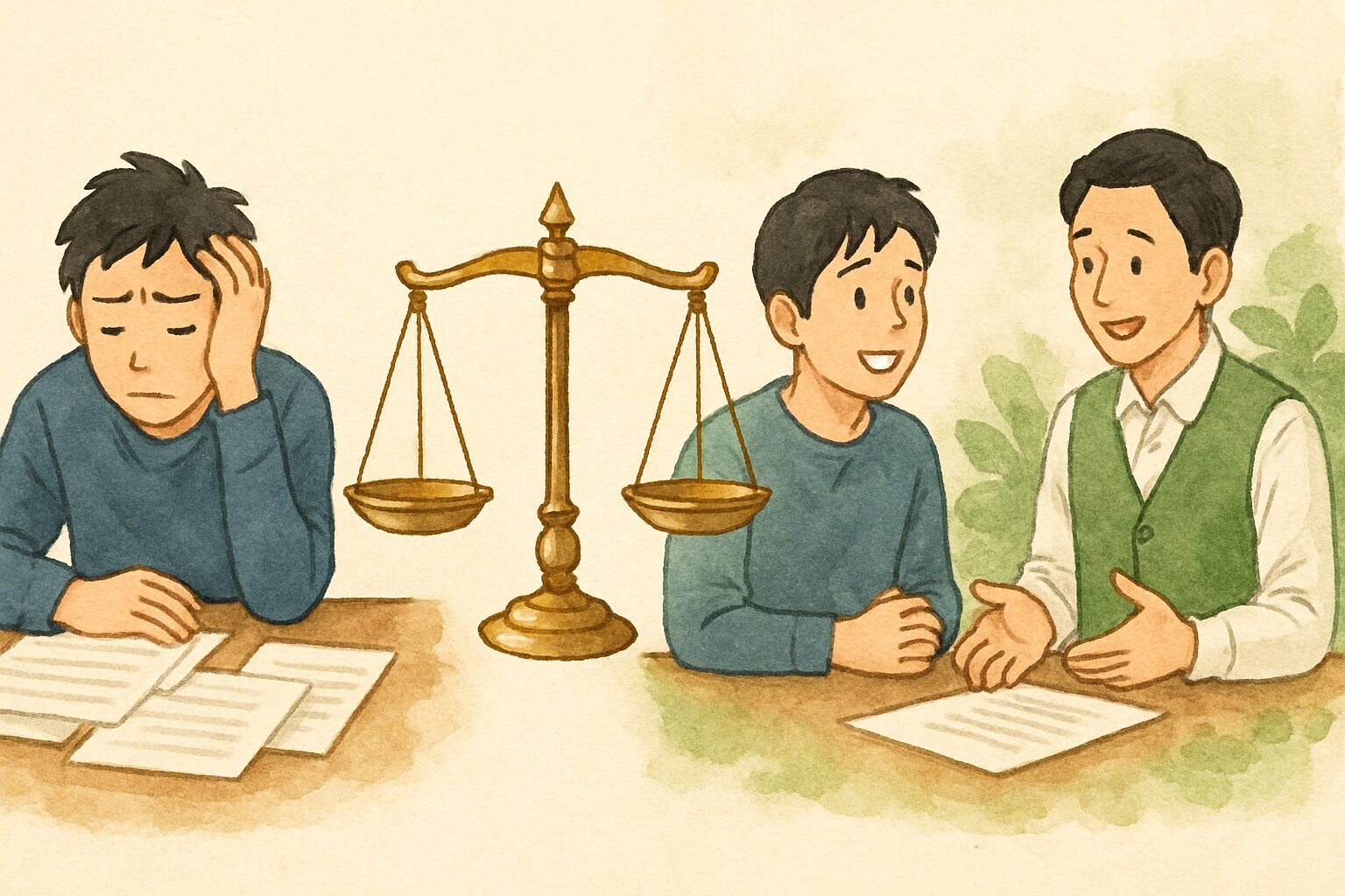 自分で申請するか専門家に依頼するかの判断