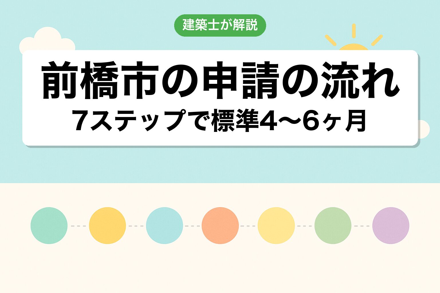 前橋市役所での申請の流れ7ステップを建築士が解説