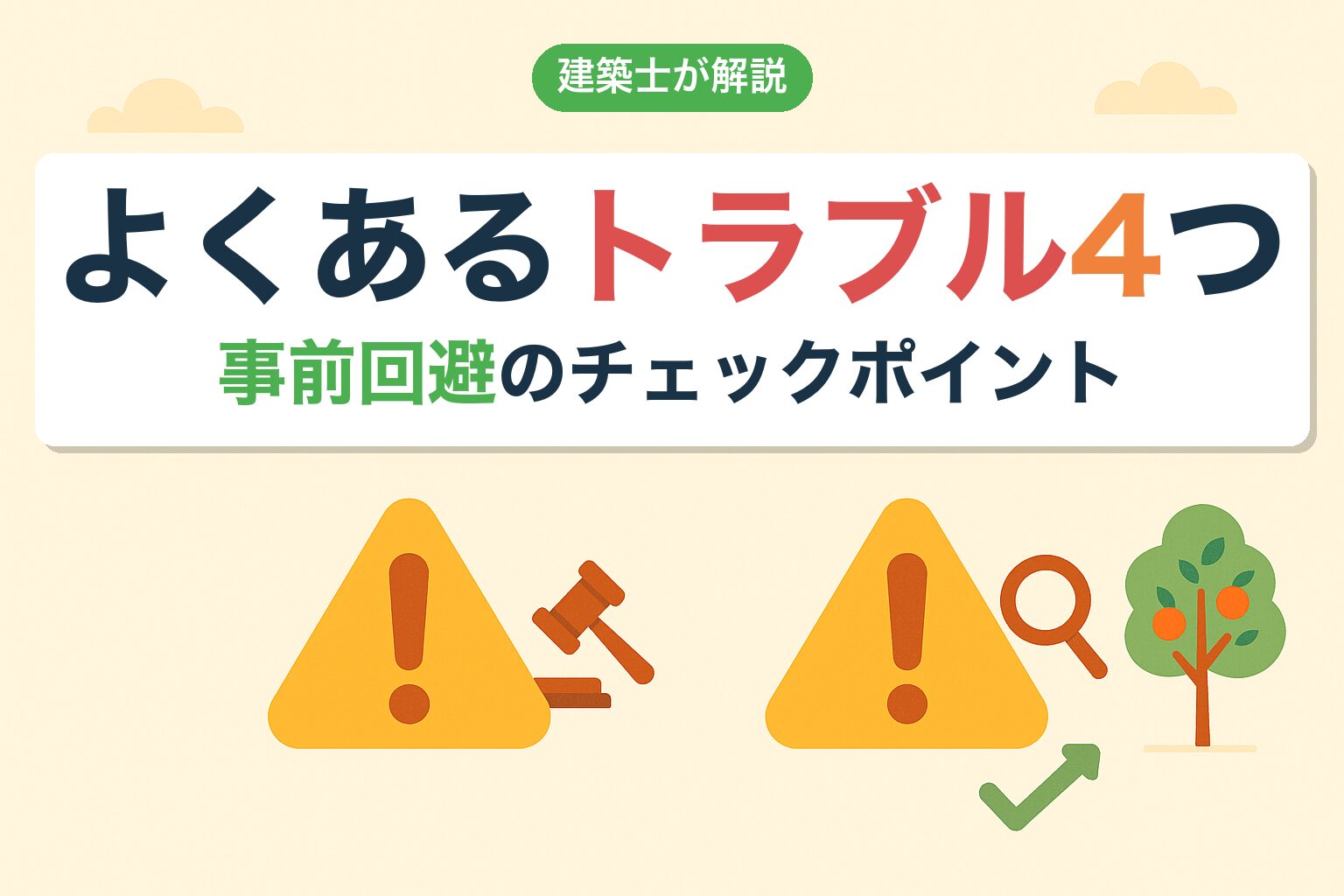 農地相続でよくあるトラブル4つと対処法を建築士が独自解説