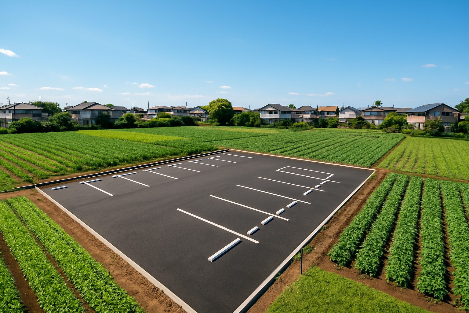 農地を駐車場にする手続き