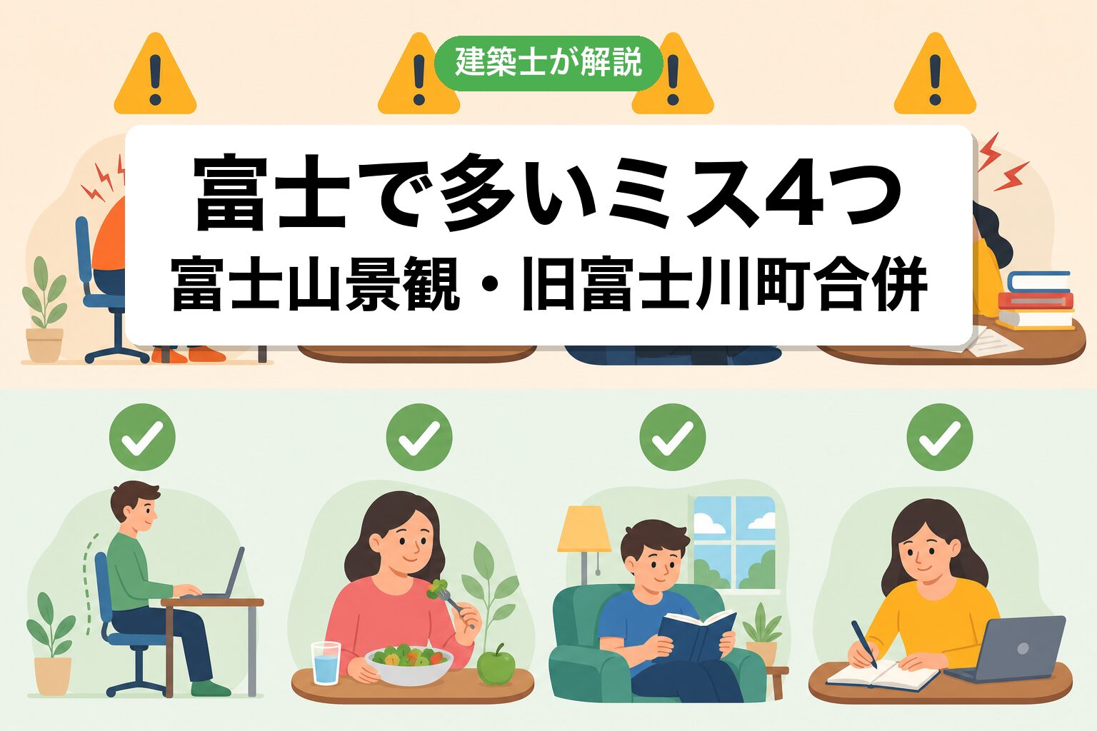 富士市の農地転用でよくあるミス4つ