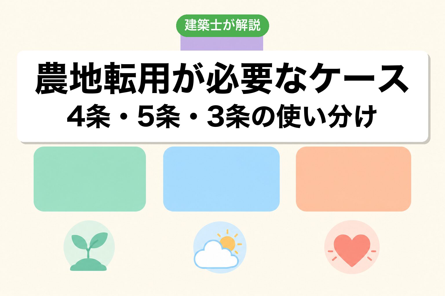 藤沢市で農地転用が必要なケースの判定