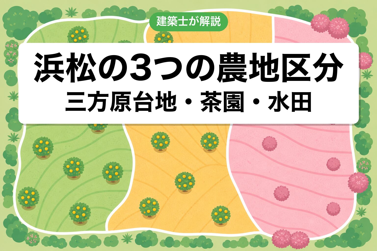 浜松市の農地区分ゾーニング
