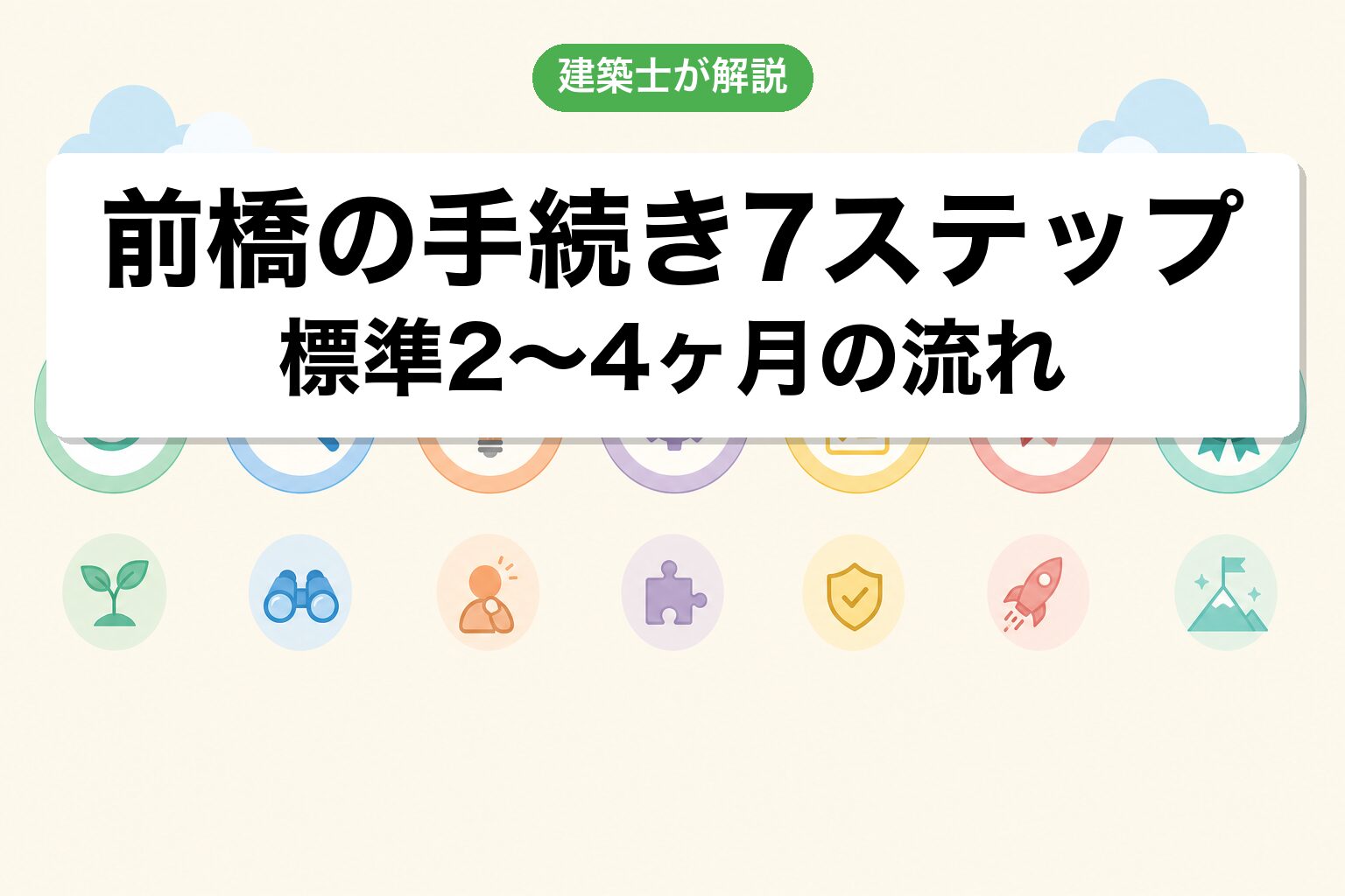 前橋市の農地転用手続き7ステップフロー