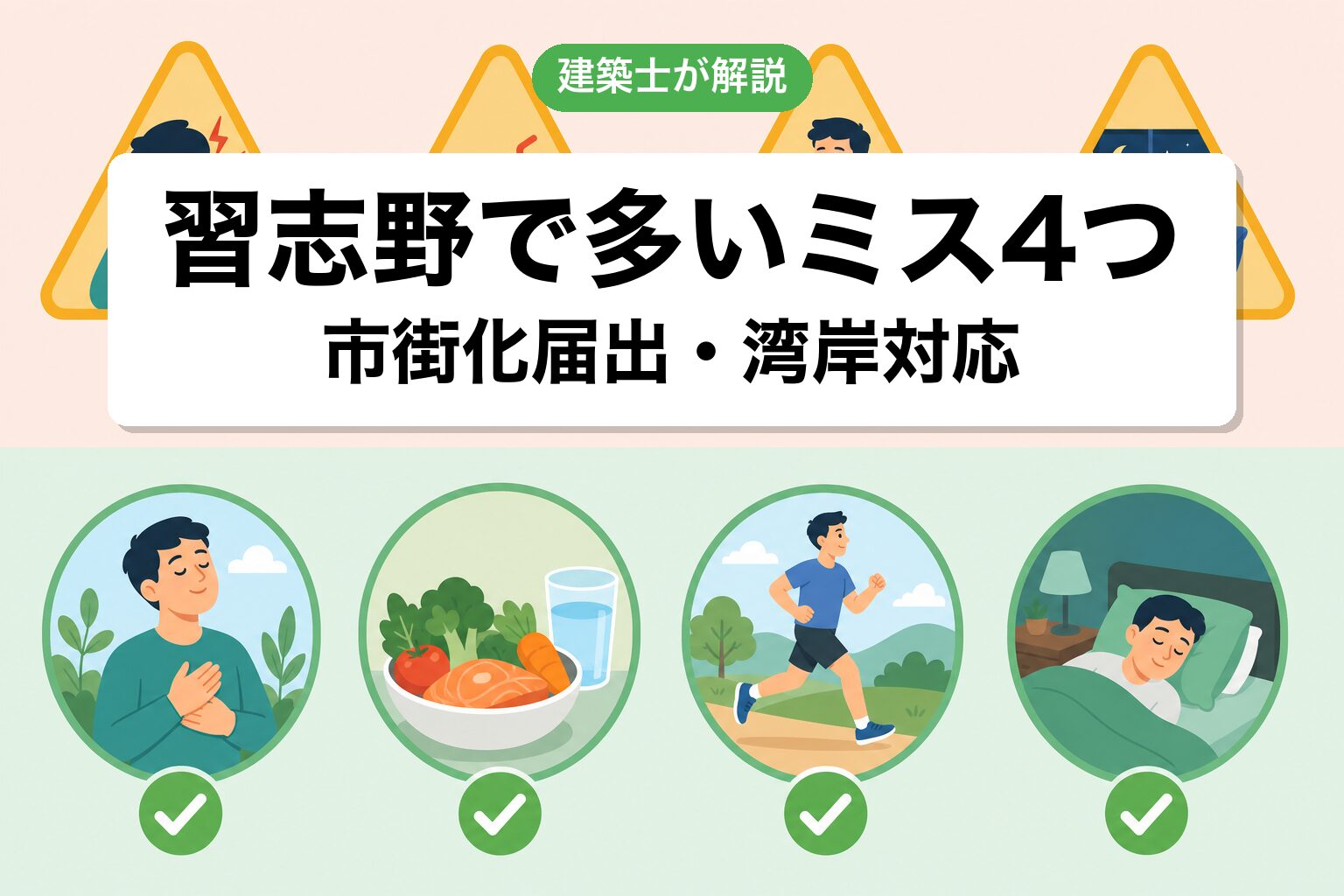 習志野市の農地転用でよくあるミス4つ