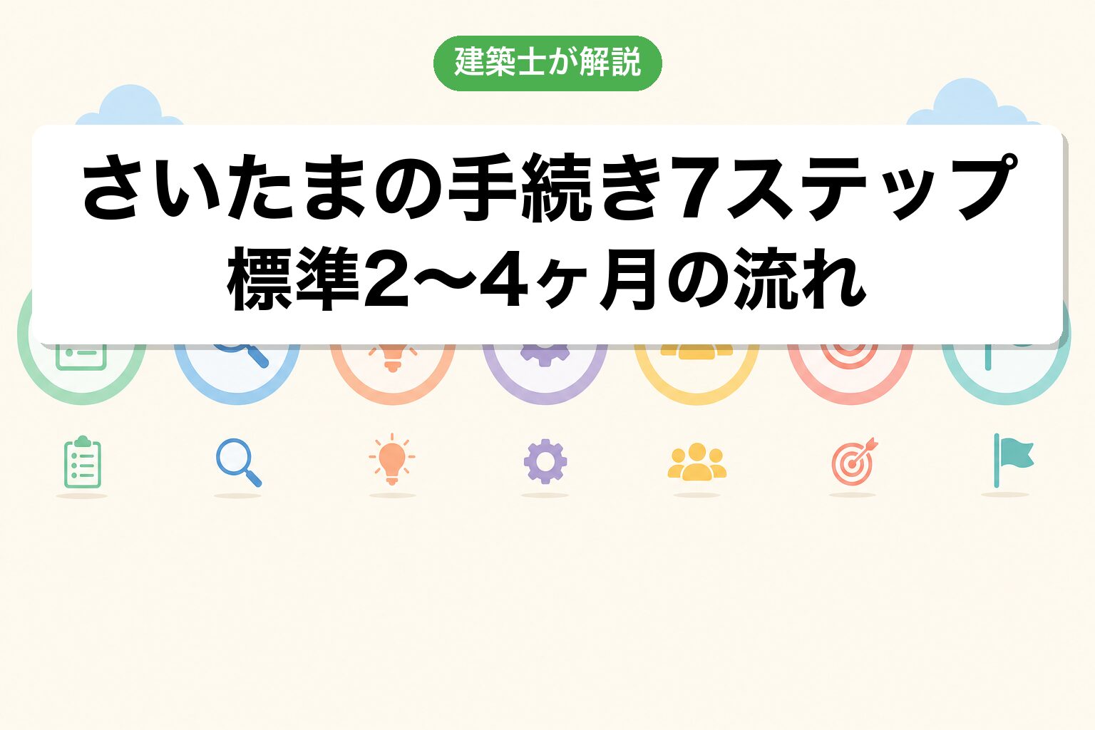 さいたま市の農地転用手続き7ステップフロー