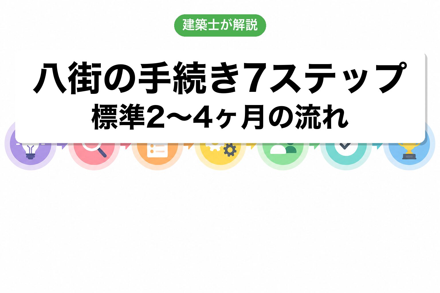 八街市の農地転用手続き7ステップフロー