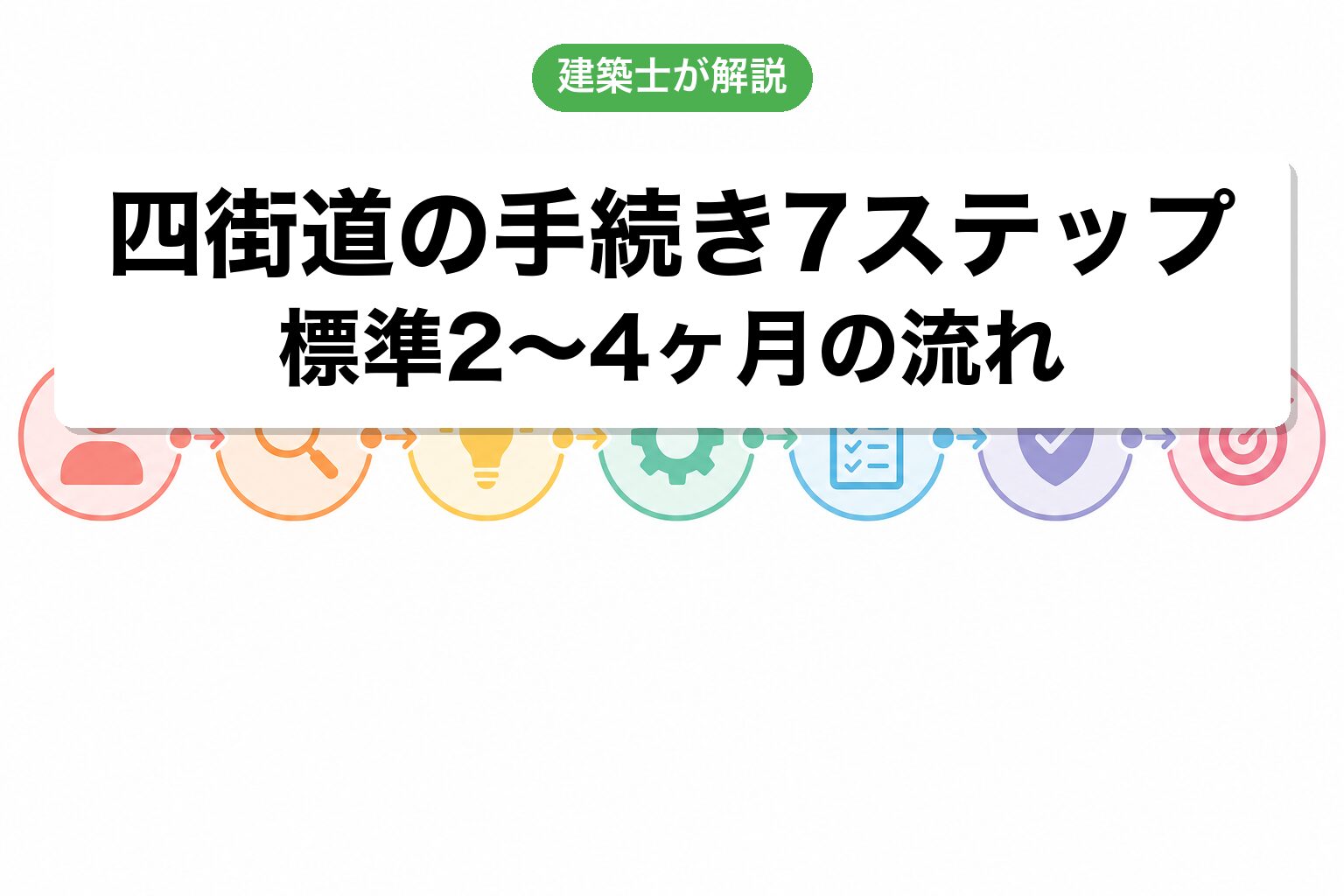 四街道市の農地転用手続き7ステップフロー