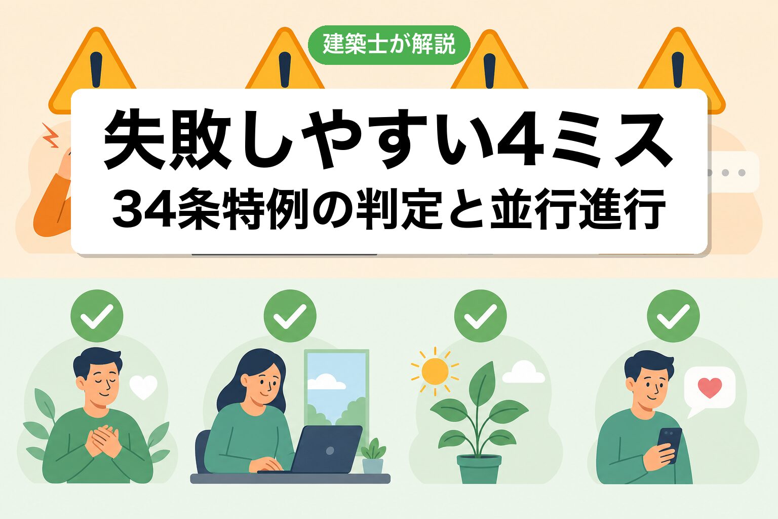 市街化調整区域で家を建てるよくあるミス4つ