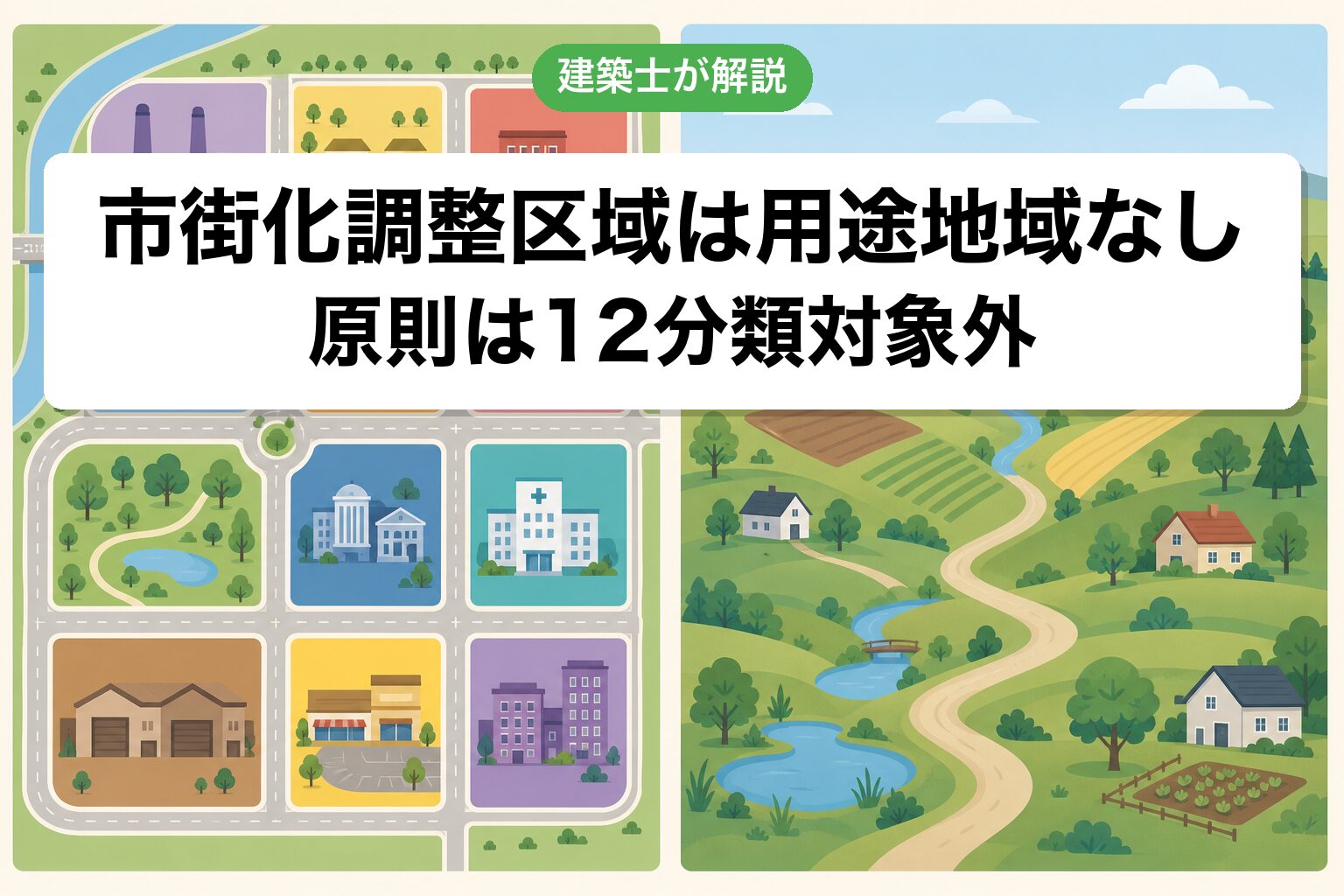 用途地域なしの原則