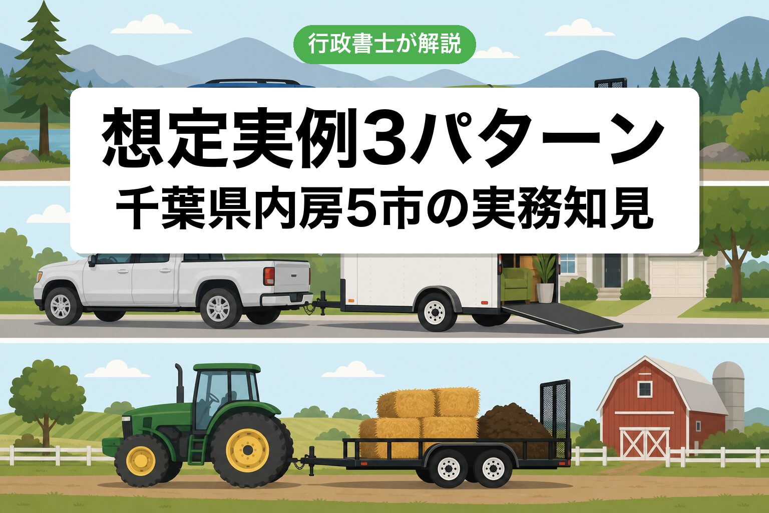 想定実例3パターン