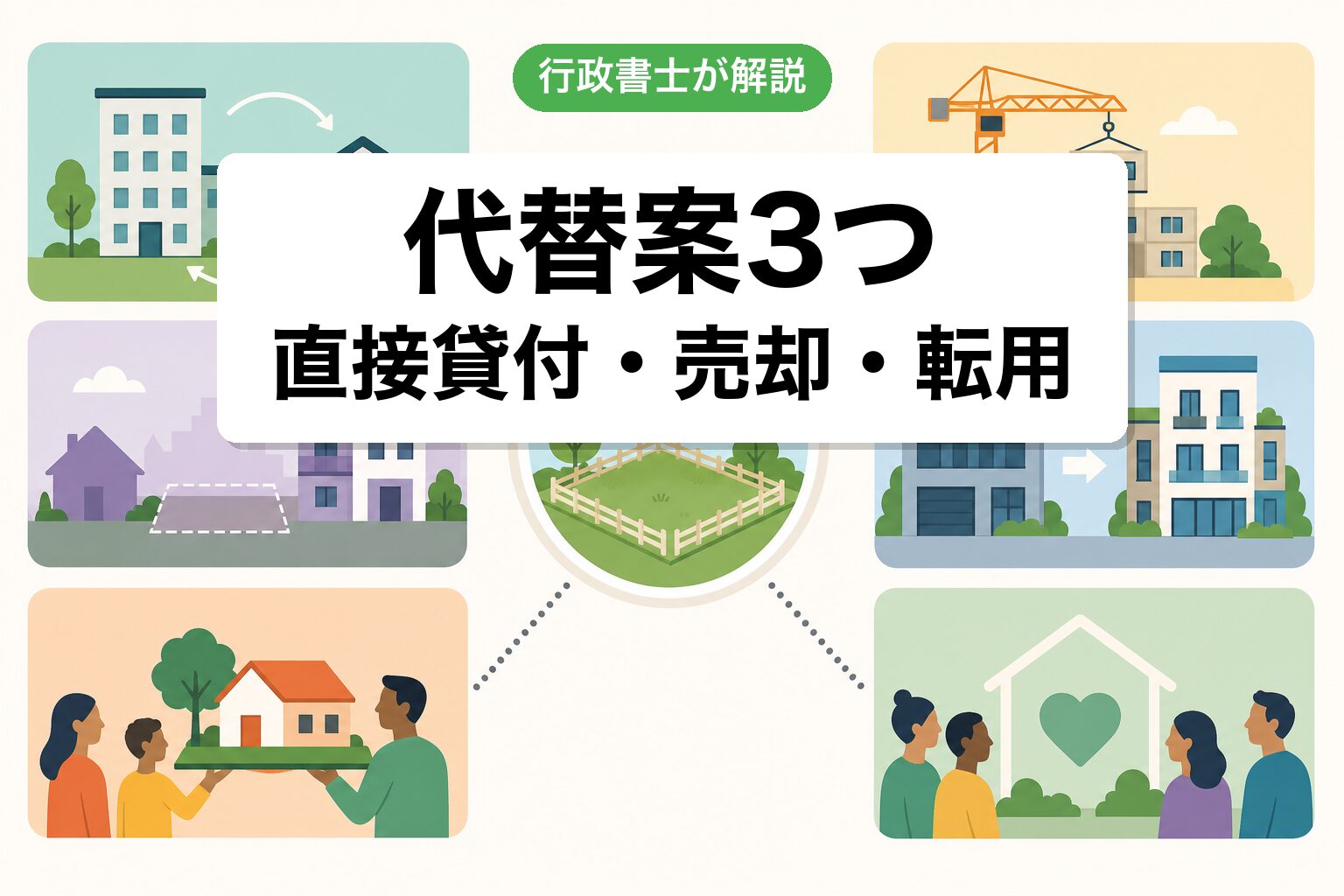 代替案3つ
