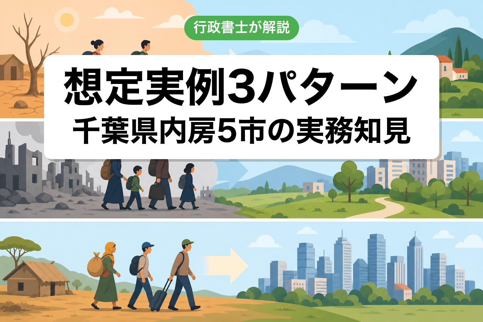 想定実例3パターン