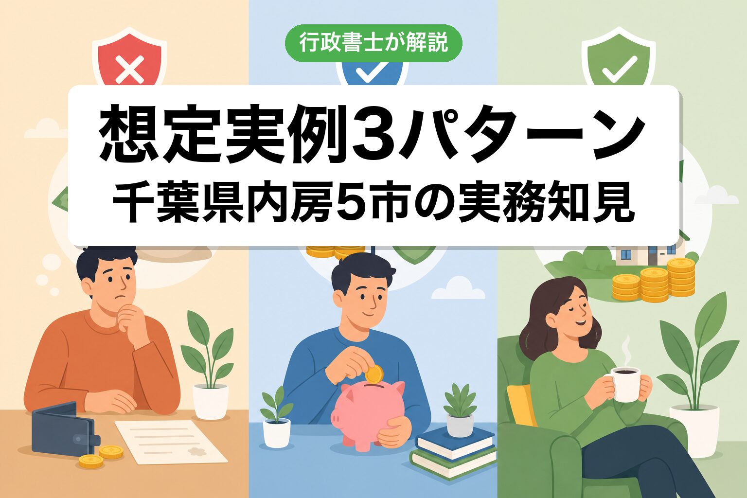 想定実例3パターン