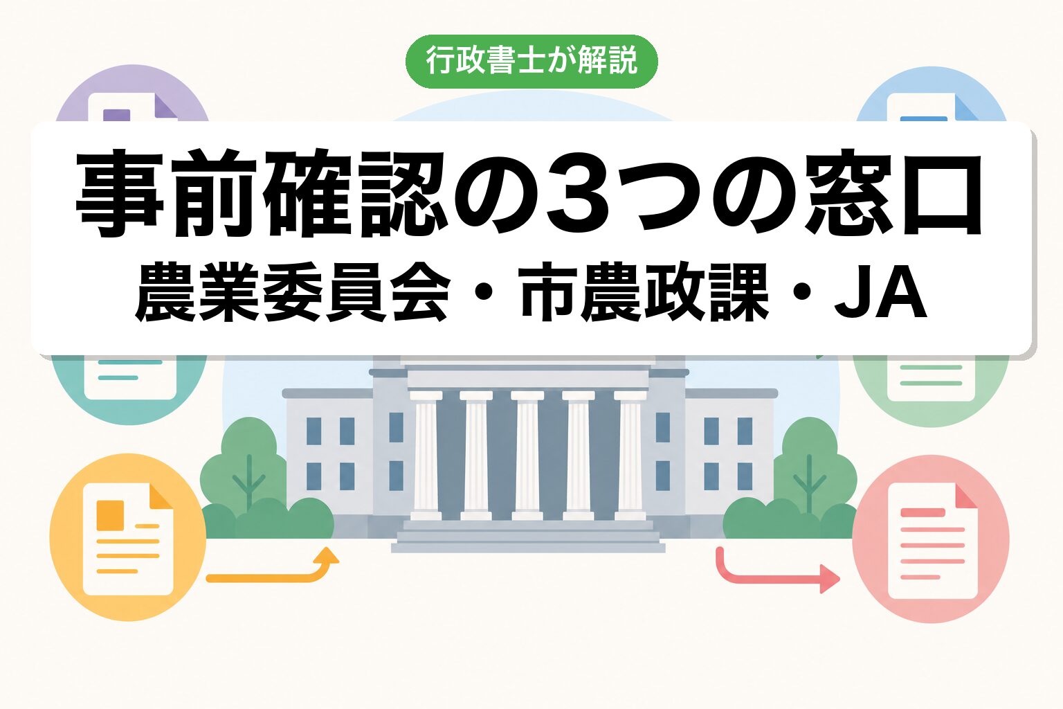 3つの窓口
