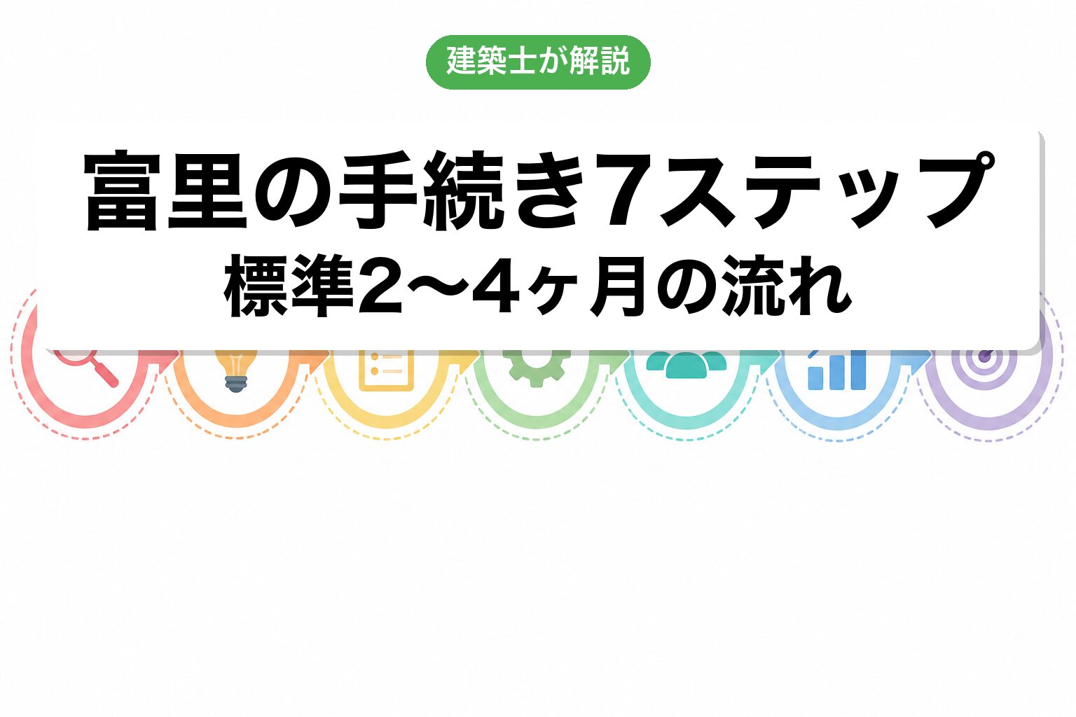 富里市の農地転用手続き7ステップフロー