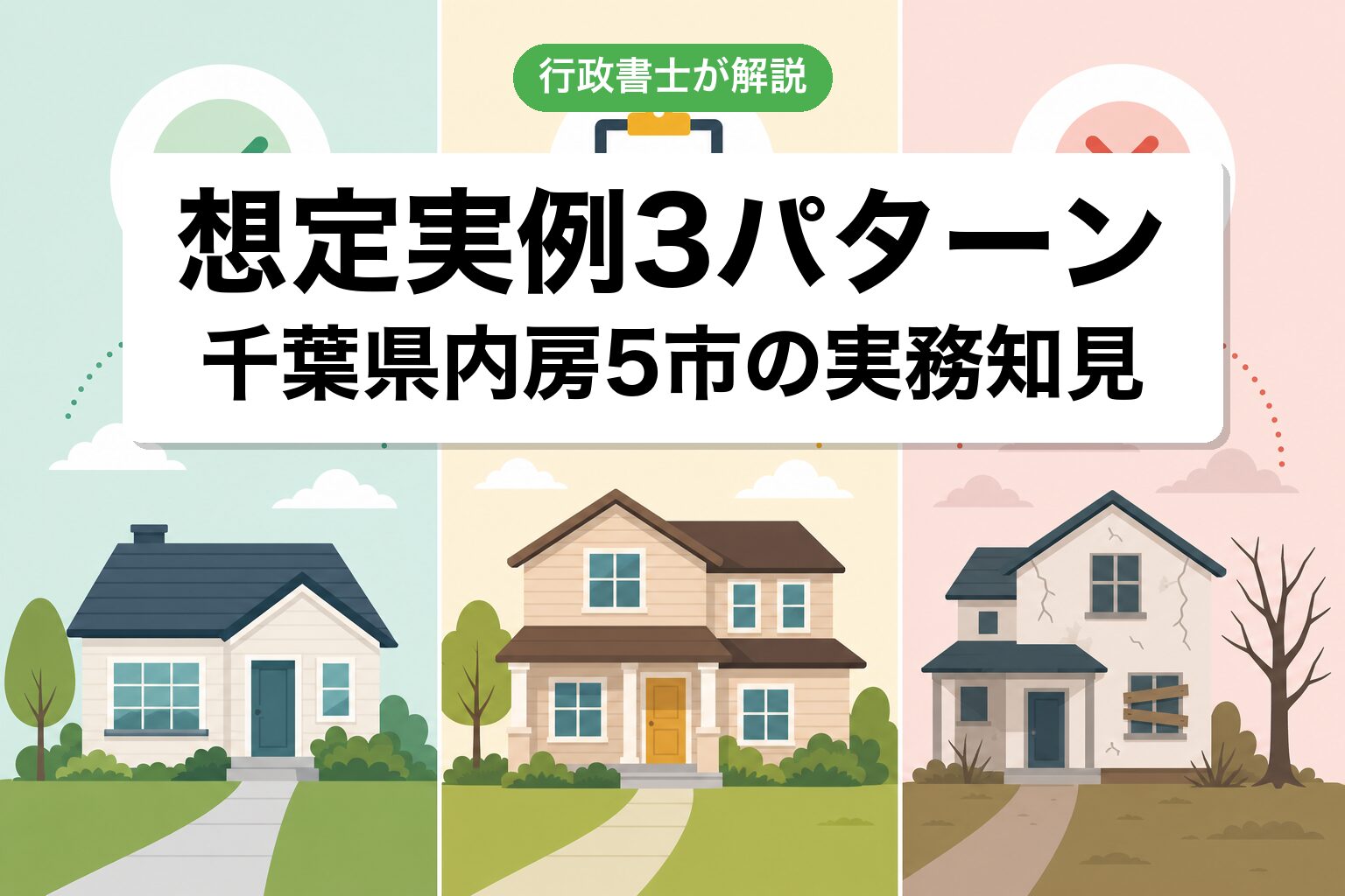 想定実例3パターン