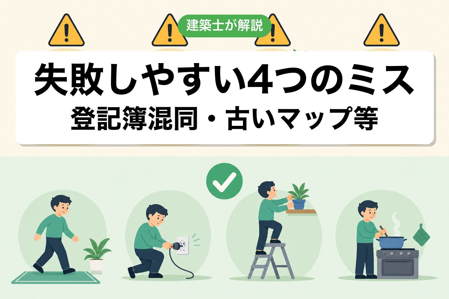 よくある4つのミス