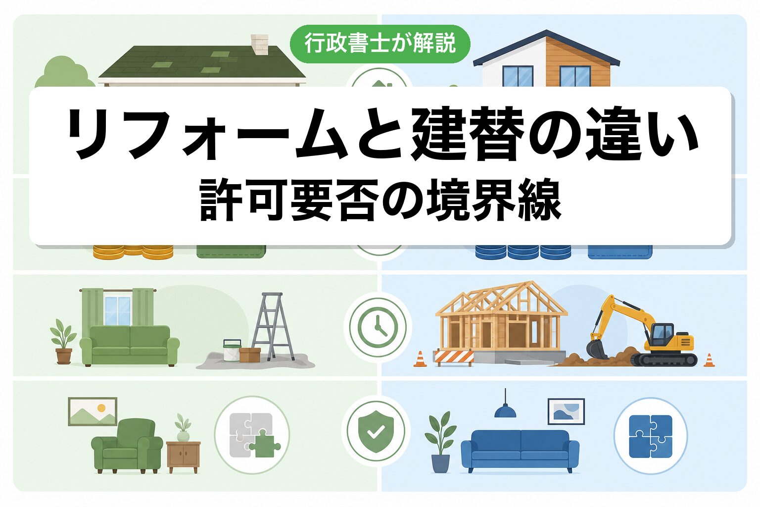 リフォームと建替