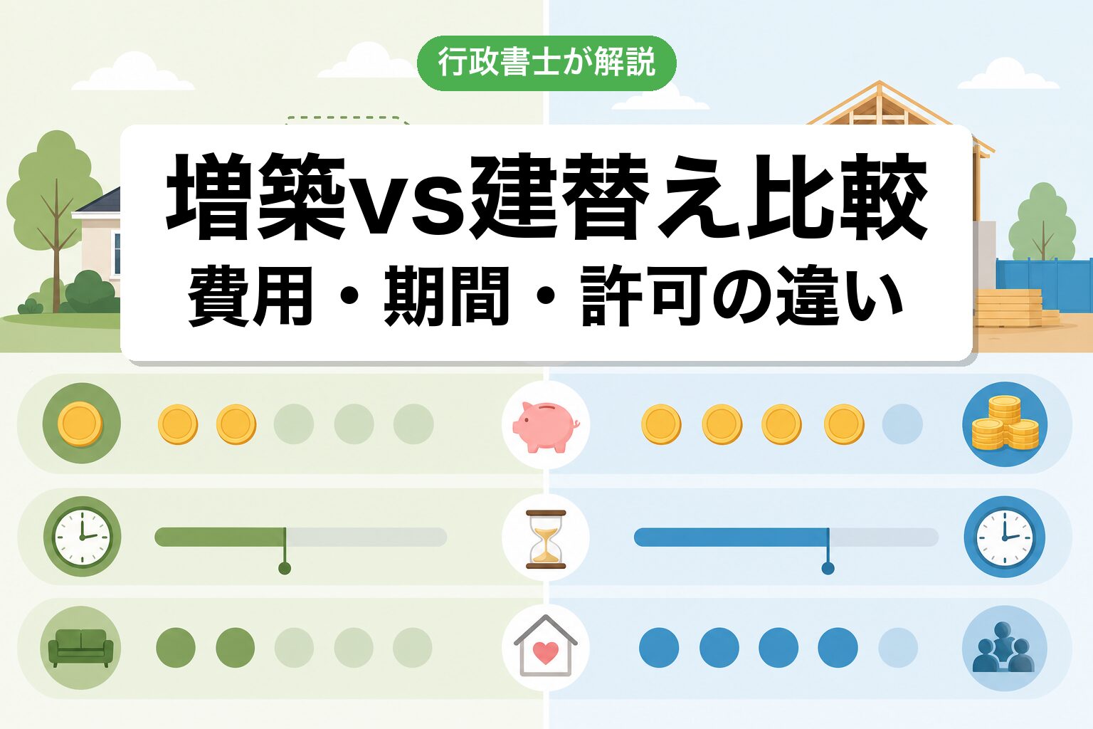 増築vs建替