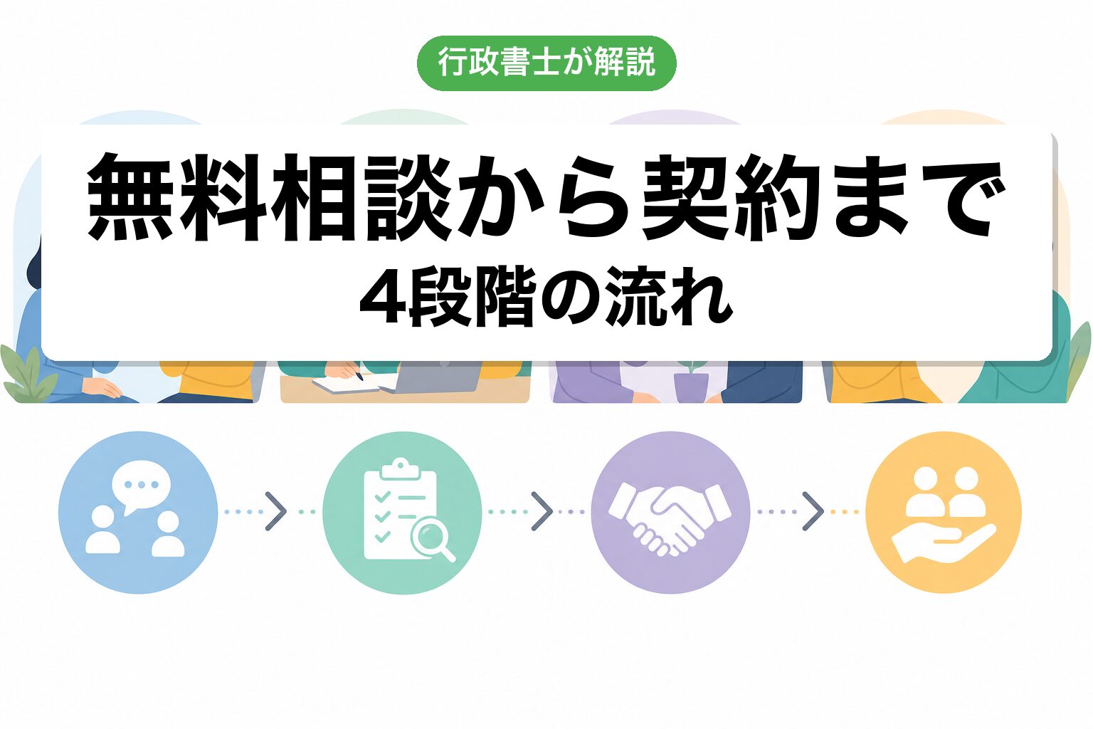 契約まで4段階